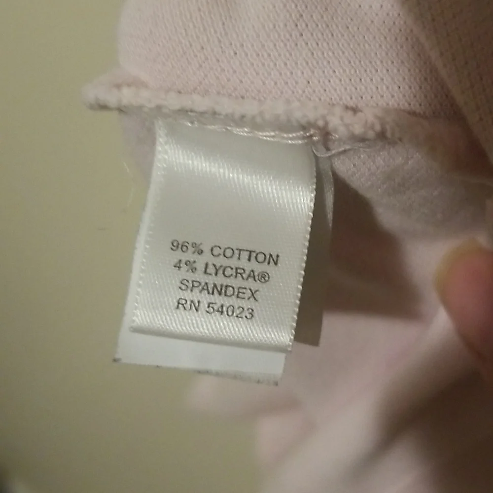 Banana Republic Men's light Pink Fitted Pique Polo Shirt Size XLarge EUC